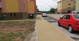 Chodníky a parkovací stání ul. Závodní a Na Sídlišti 2.etapa