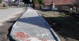 Rekonstrukce chodníku v ul. Na Sídlišti