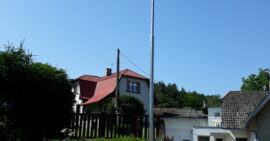 Nové uložení elektrického vedení ČEZ a veřejného osvětlení ve Lbosíně